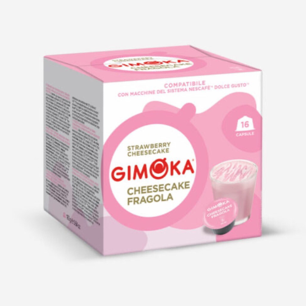Gimoka Dolce Gusto cheesecake latte x16 
