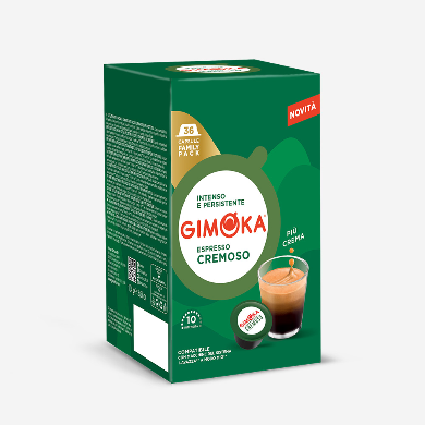 Gimoka for Lavazza Modo Mio Cremoso family pack x36 капсули