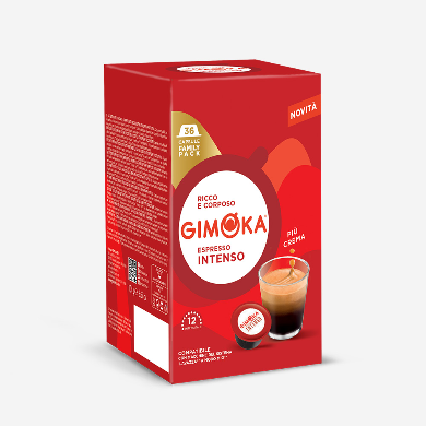 Gimoka for Lavazza Modo Mio Intenso family pack x36 капсули