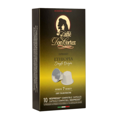 Don Cortez Nespresso single origin Ethiopia Arabica x10
