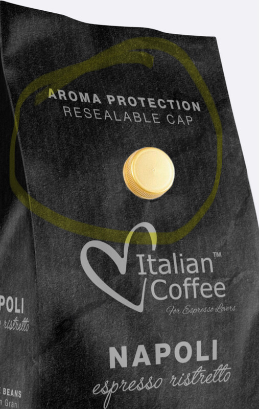 Italian coffee™️ Napoli Strong Ristretto espresso зрно 1kg