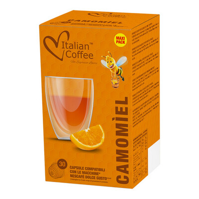 Italian Coffee™️ Dolce Gusto Camomiel Tea Чај family pack x30 капсули
