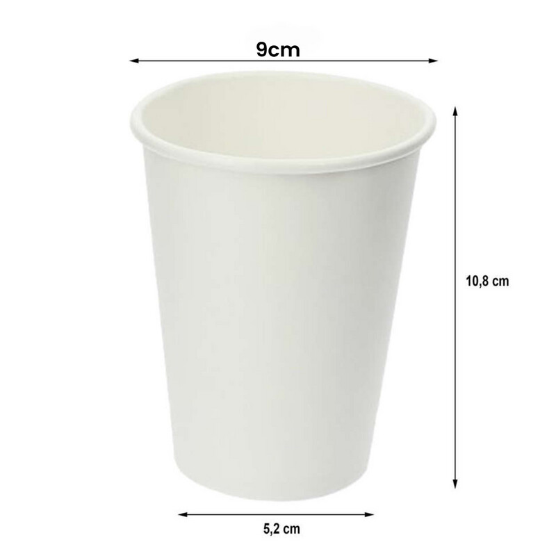 Хaртиени чаши екстра големи 400ml  x100 чаши