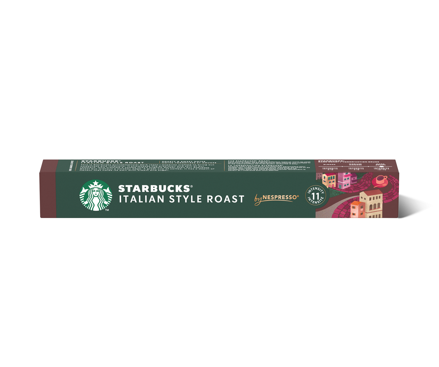 Starbucks by Nespresso Italian Roast espresso x10 капсули