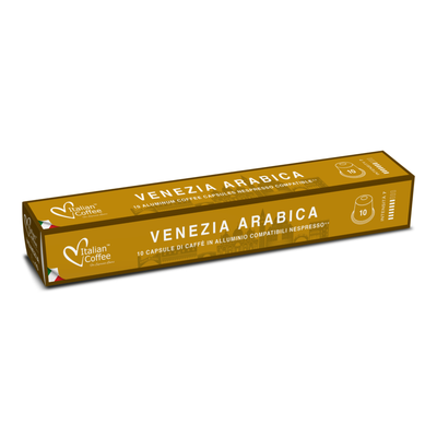 Italian coffee™️ Nespresso Prime Aluminium Venezia Arabica espresso x10