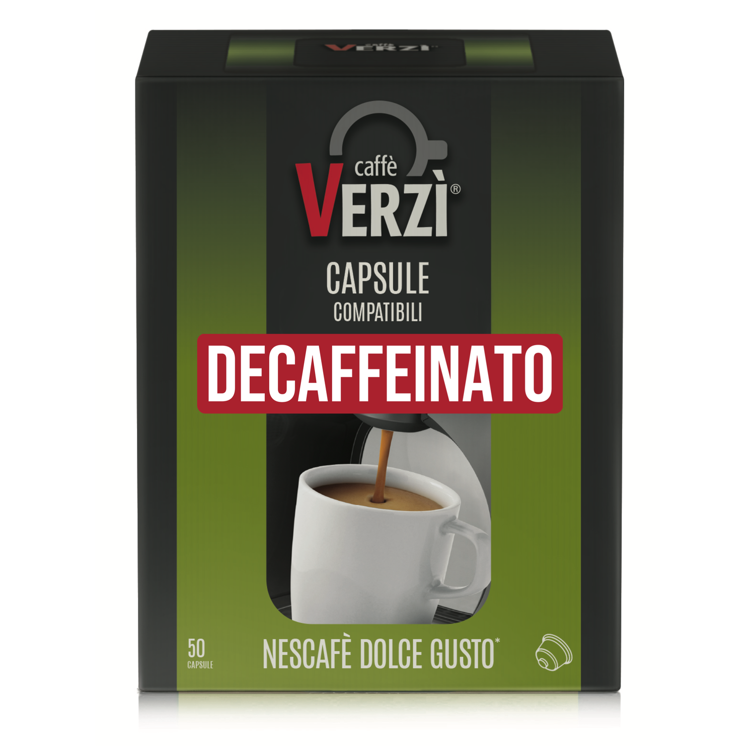 Nescafe Dolce Gusto decaf espresso Verzi