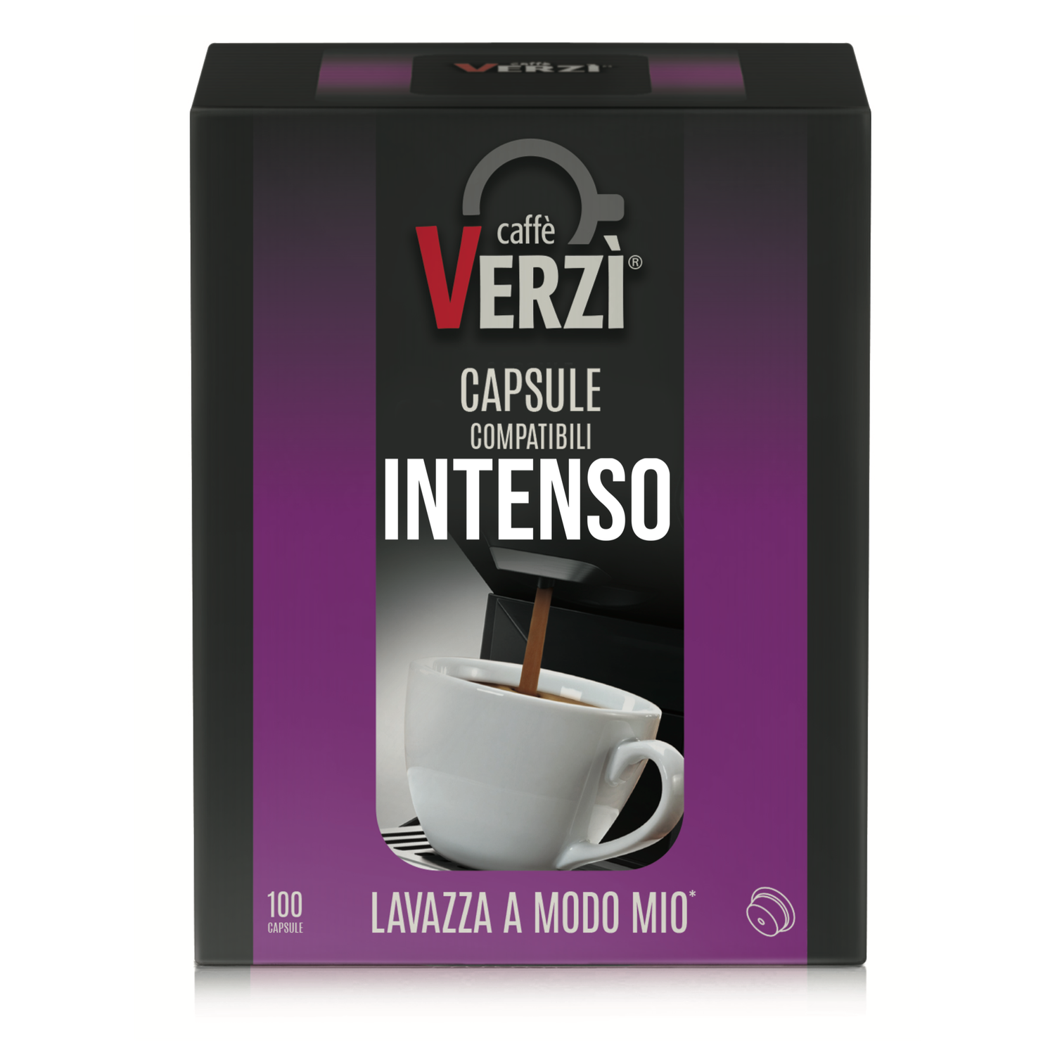 Verzi Caffitaly Intenso espresso x80