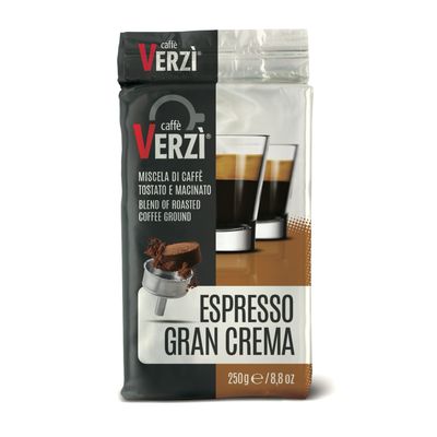 Verzi caffe | GRAN CREMA | мелено еспресо 250 грама