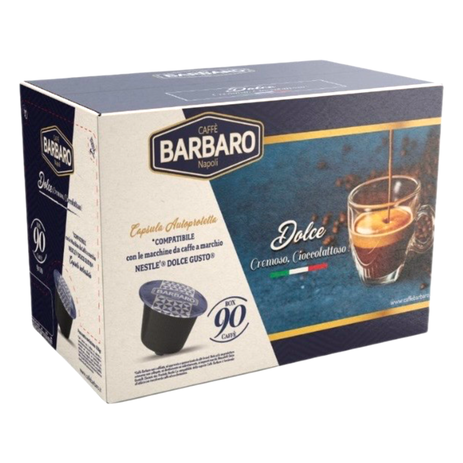 Barbaro Dolce Gusto Nero espresso 90 капсули