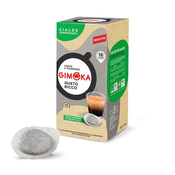 ​Gimoka ESE Gusto Ricco Хартиени патрони бокс од 18 патрони.​