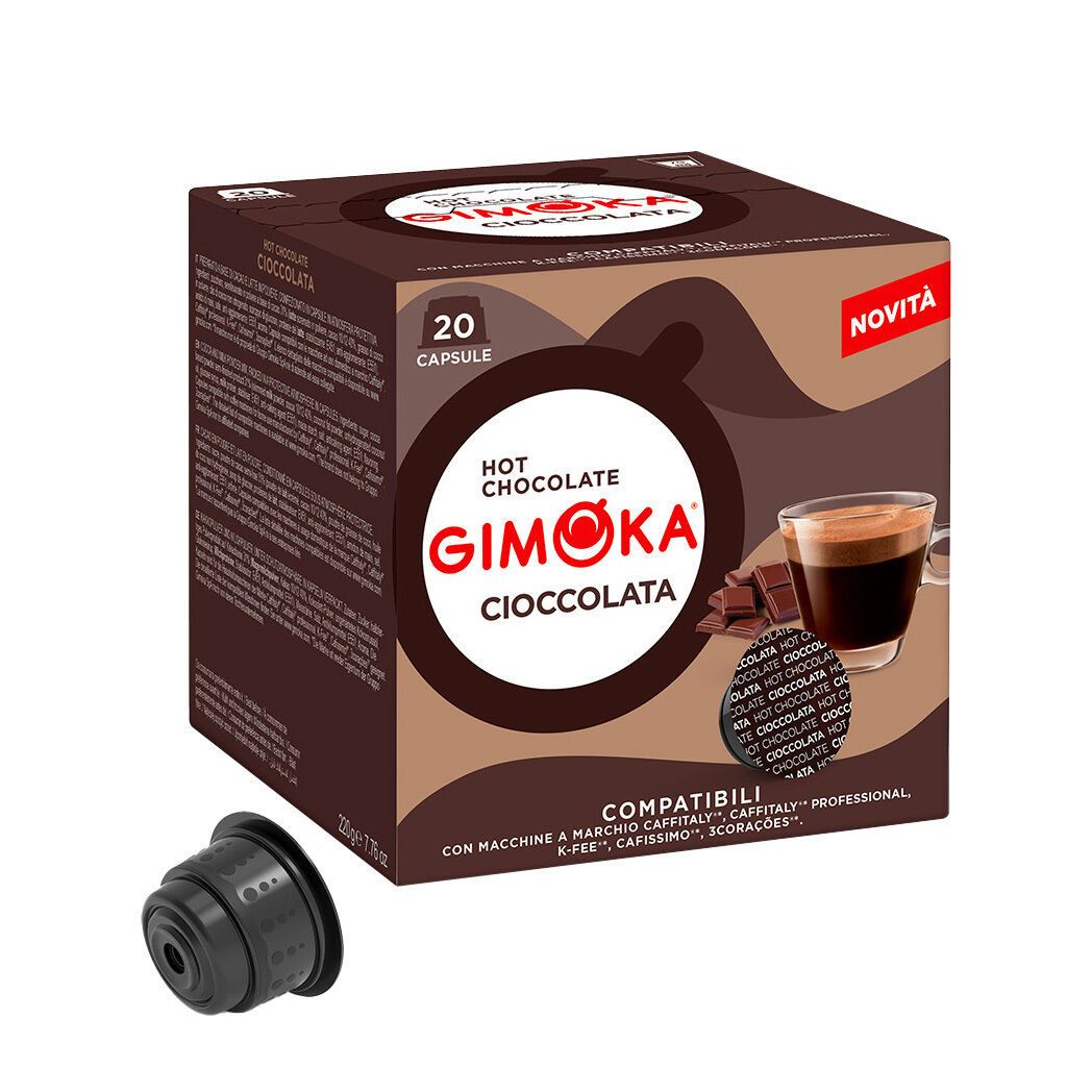 Caffitaly Gimoka hot chocolate x20