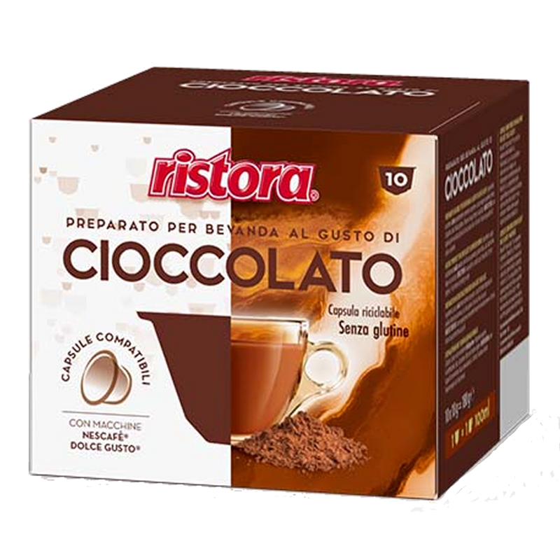 Ristora Dolce Gusto Premium Cioccolato Топло Чоколадо х10 капсули