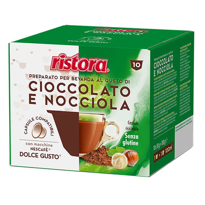 Ristora DolceGusto* Hot Chocolate Топло Чоко NUTELA вкус х10капсули