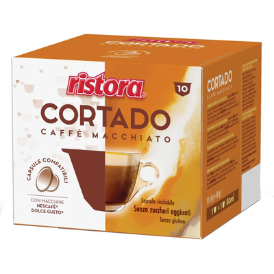 Ristora Dolce Gusto Cortado Макијато | Капучино х10 капсули