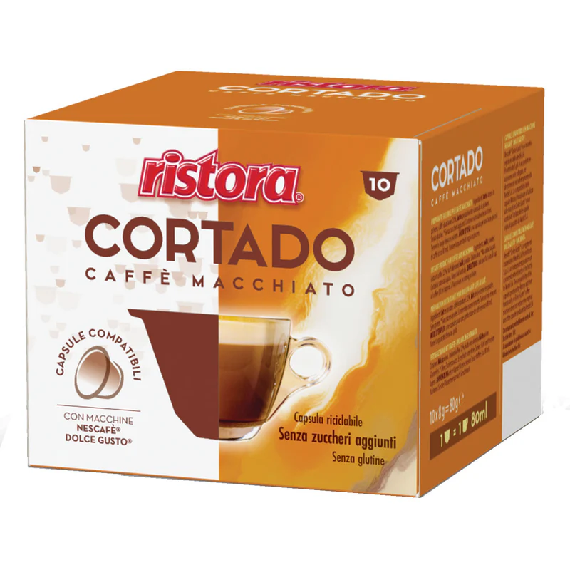 Ristora Dolce Gusto Cortado Макијато | Капучино х10 капсули