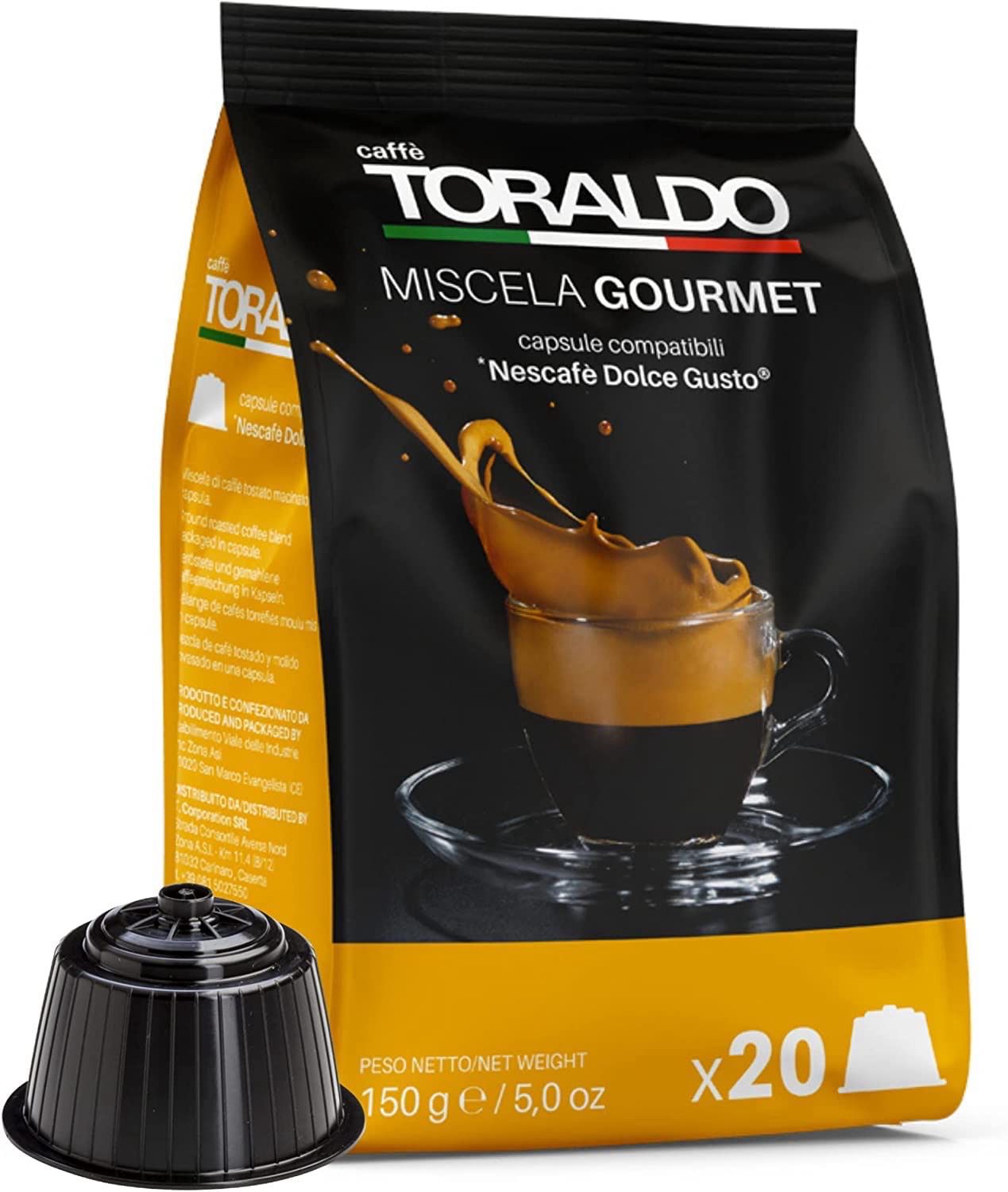 Toraldo Dolce Gusto GOURMET 100% Arabica espresso x20 капсули