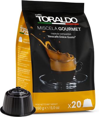 Toraldo Dolce Gusto GOURMET 100% Arabica espresso x20 капсули