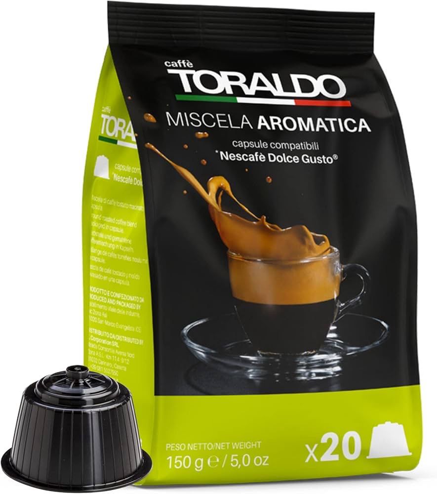 Toraldo Dolce Gusto AROMATICA 75% Arabica espresso x20 капсули