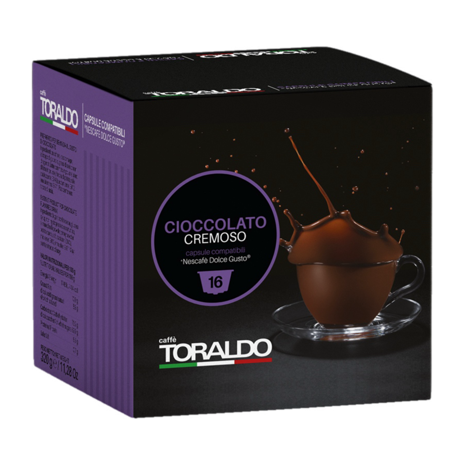 Toraldo Dolce Gusto Cremosso Coocolato Чоколадо х16 каспули