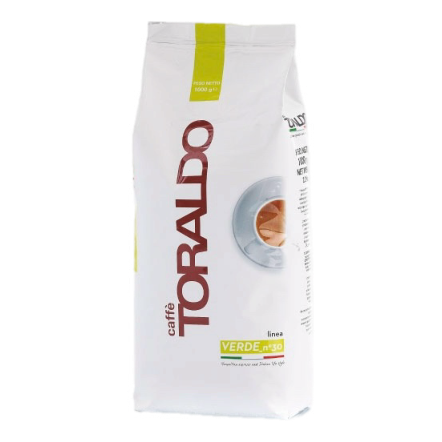 Toraldo Linea 30  Verde | 70% Arabica espresso зрно 1 кг