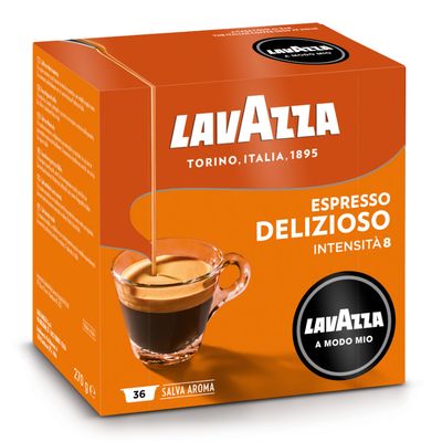 Lavazza Modo Mio Delizioso family box x36 капсули