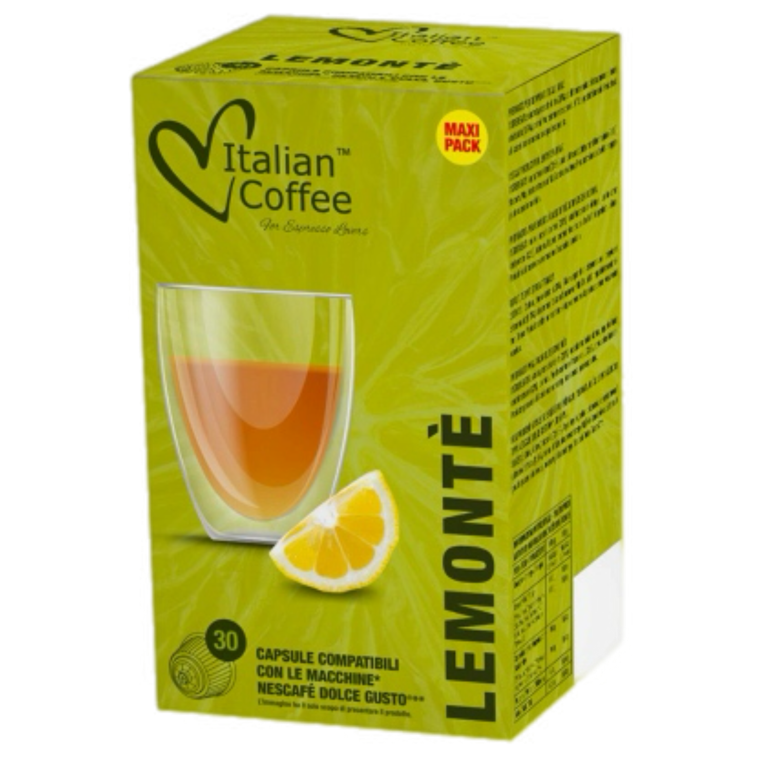 Italian Coffee Lemon Tea чај х30 капсули