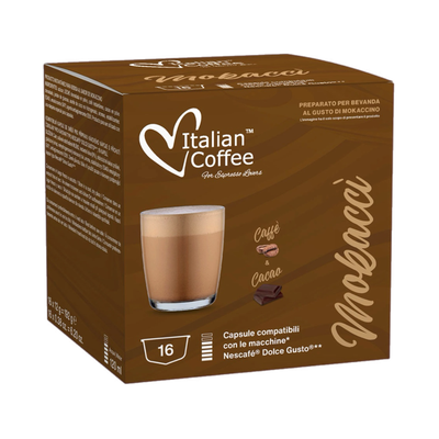 Italian Coffee Dolce Gusto Mokacci Чоко капучино/лате х16 капсули