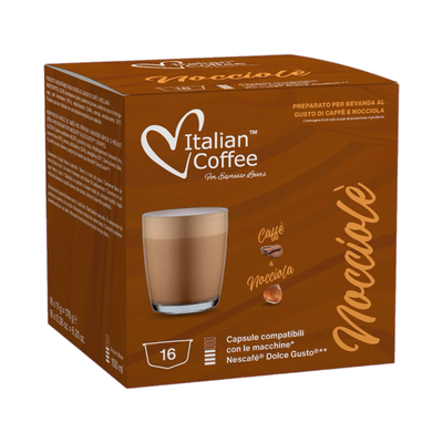 Italian Coffee DolceGusto Nocciolé Cappuccino/latte со вкус лешник х16капсули
