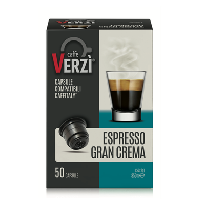 Verzi Caffitaly Gran Crema espresso x50