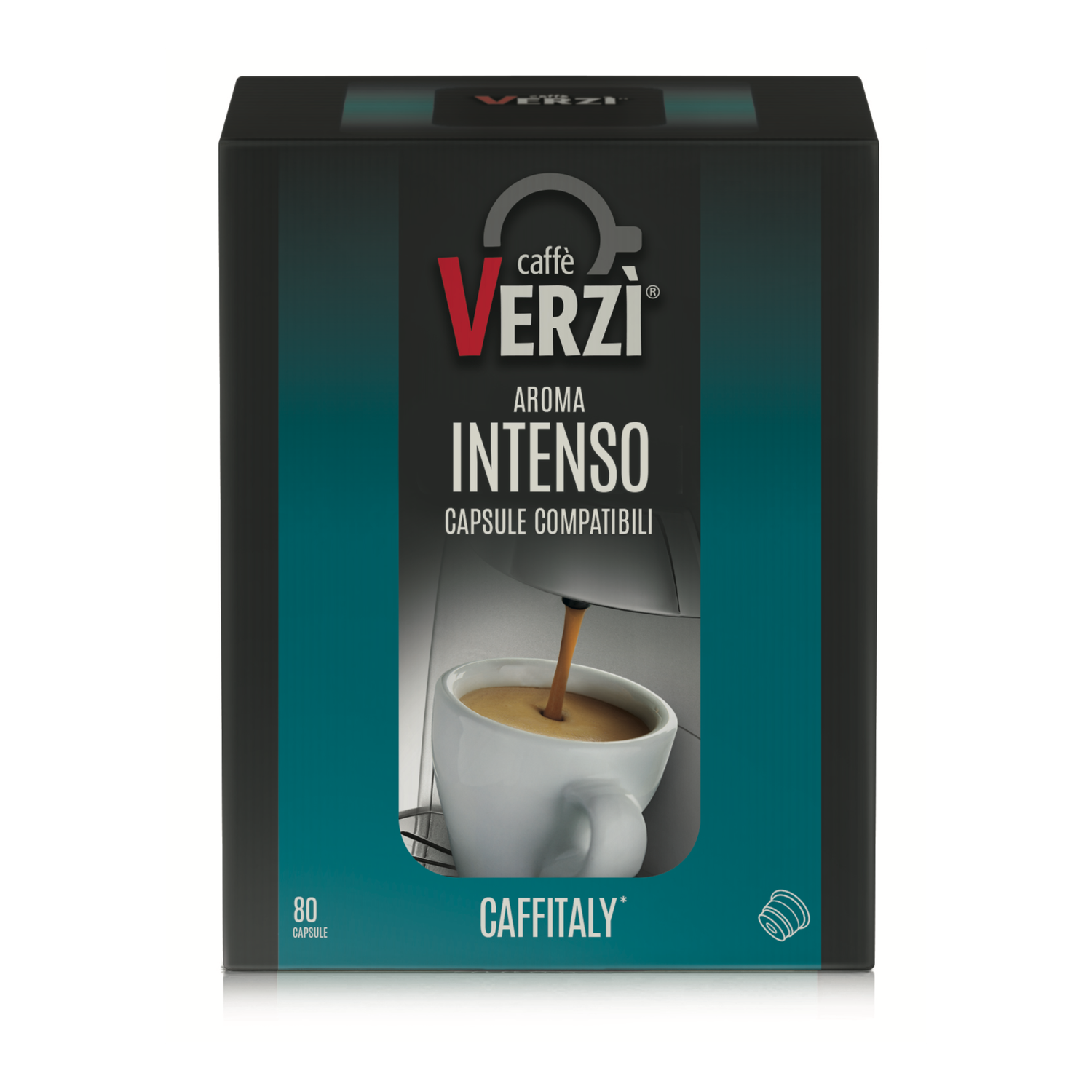 Verzi Caffitaly Intenso espresso x80