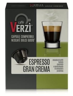 Verzi Dolce Gusto GRAN CREMA espresso x30 капсули