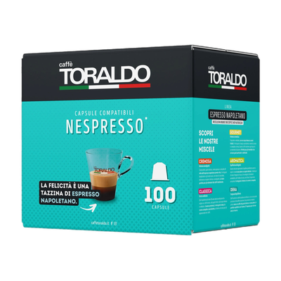 Toraldo Nespresso  CLASSICA espresso x100 капсули