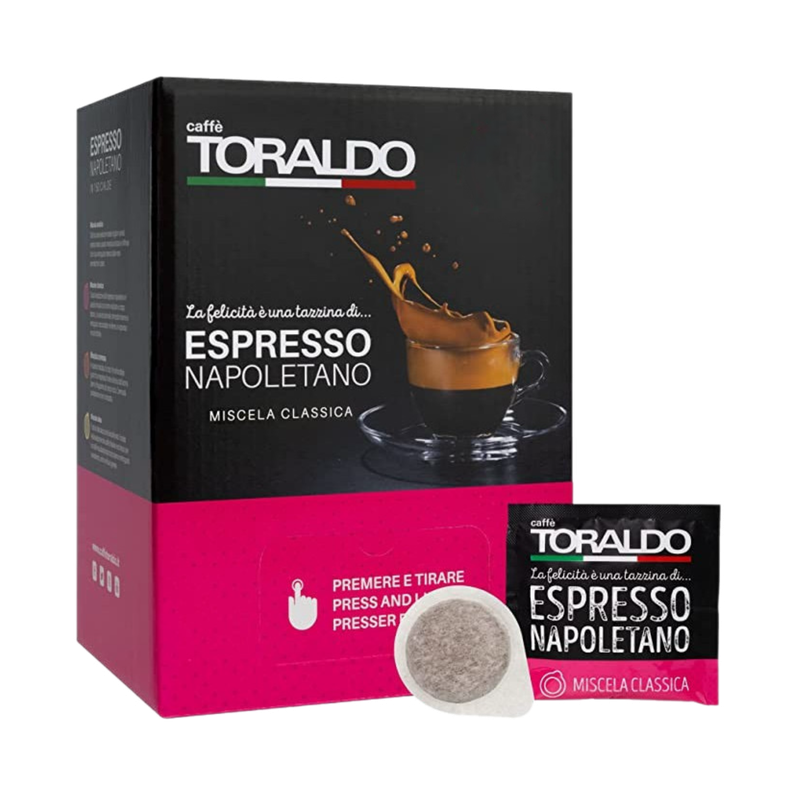 Toraldo CLASSICA Napoletano espresso ESE хартиени патрон х100 парчиња