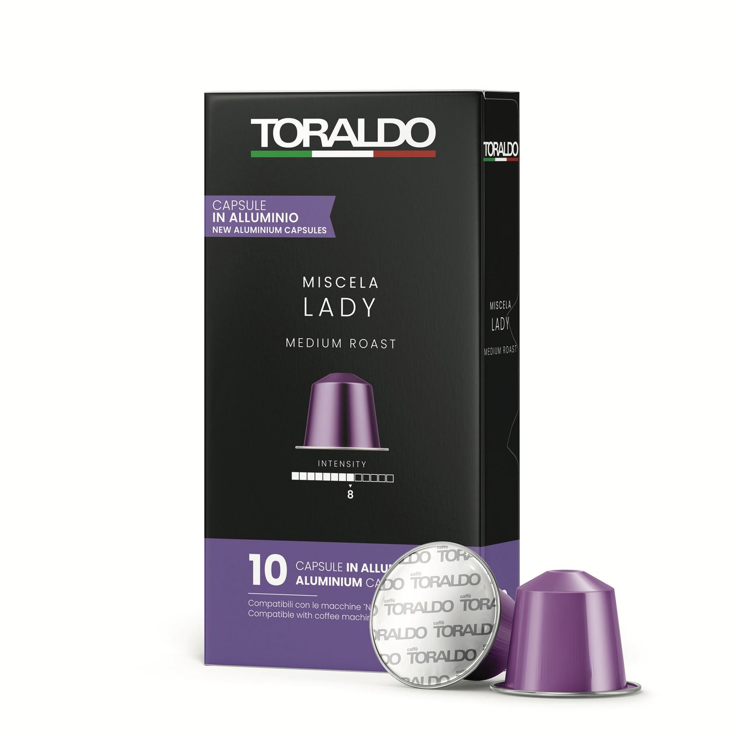 Toraldo Nespresso Aluminium LADY special edition х10