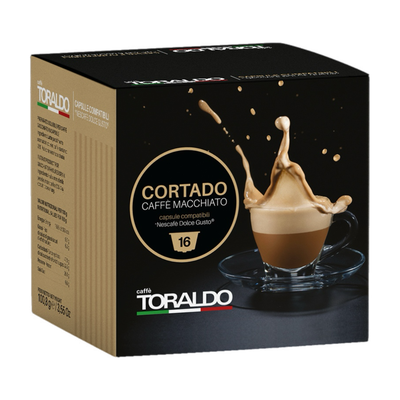 Toraldo Dolce Gusto Cortado | Caffe Machiatto  x16