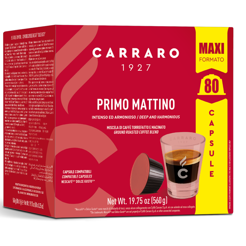 Carraro Dolce Gusto Primo Martino MAXI 80 капсули Carraro Dolce Gusto Primo Martino MAXI 80 капсули