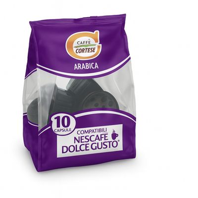 Cortese Dolce Gusto espresso 100% ARABICA x10 Cortese Dolce Gusto espresso 100% ARABICA x10