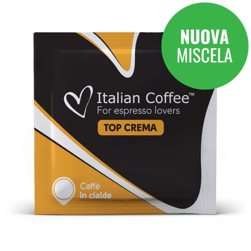 Italian coffee TOP CREMA ese cialde  x1