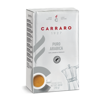 Carraro Puro Rainforest Arabica 250g мелено