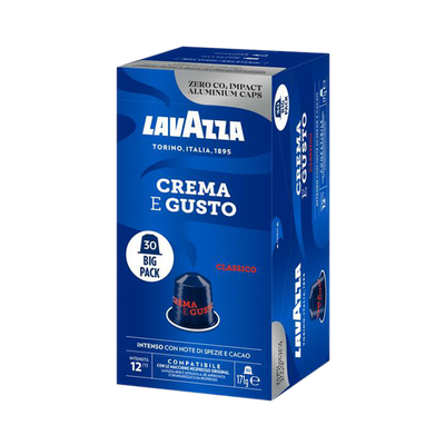 Lavazza Nespresso Aluminium Crema e Gusto CLASSICO x30 капсули Lavazza Nespresso капсули | Lavazza Classico | топ цена