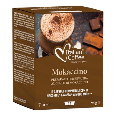 Italian Coffee A modo Mio Chocolatе Cappuccino x12 капсули