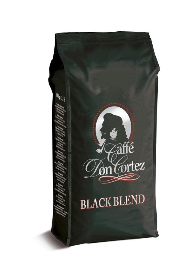 Cararro Don Cortez Black Blend еспресо во зрно 1 kg.