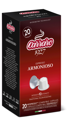Carraro Armonioso Nespresso comp. 20 парчиња