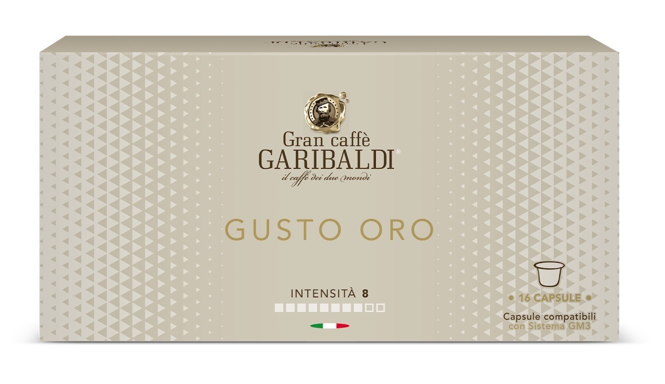 Garibaldi NOA GUSTO ORO | 80% Арабика еспресо x16 капсули