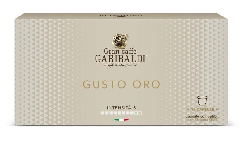 Garibaldi NOA GUSTO ORO | 80% Арабика еспресо x16 капсули