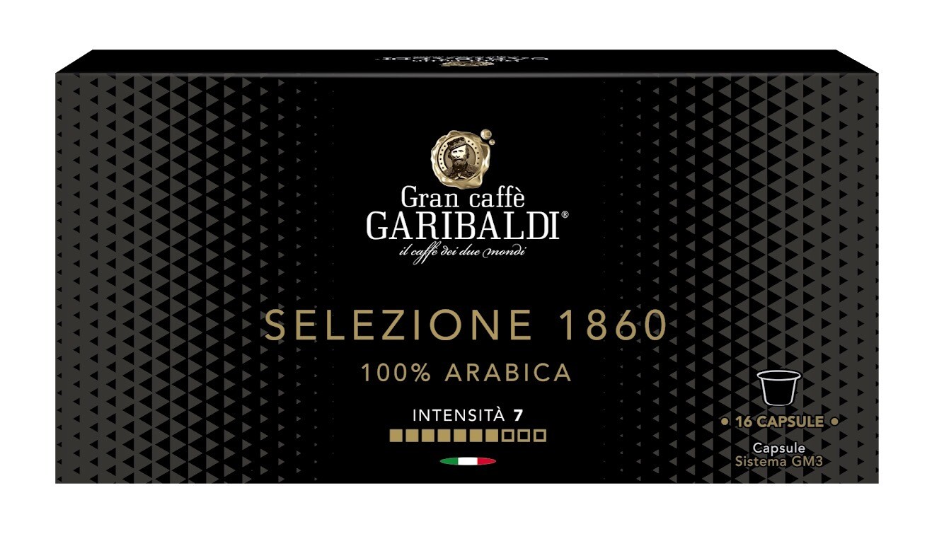 Garibaldi NOA SELEZIONE 1860 | 100% Арабика еспресо x16 капсули