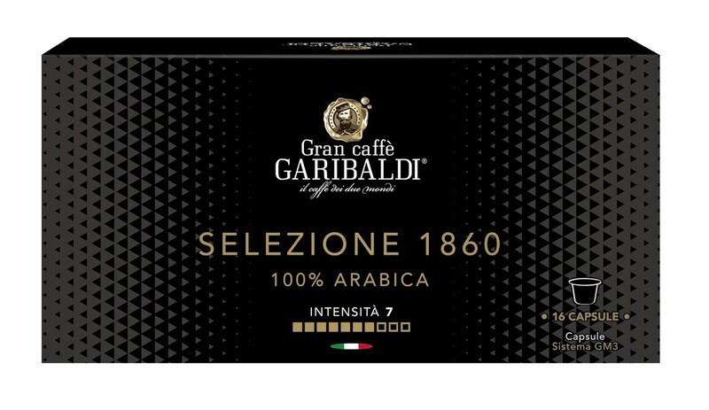 Garibaldi NOA SELEZIONE 1860 | 100% Арабика еспресо x16 капсули