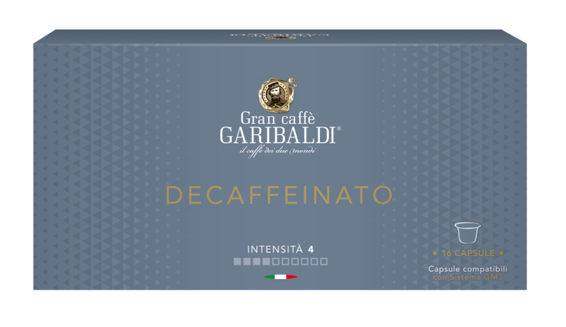 Garibaldi DECAFFEINATO | NOA® декофеинско еспресо x16 капсули