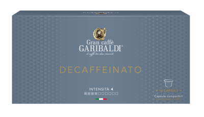 Garibaldi DECAFFEINATO | NOA® декофеинско еспресо x16 капсули Garibaldi DECAFFEINATO | NOA® декофеинско еспресо x16 капсули