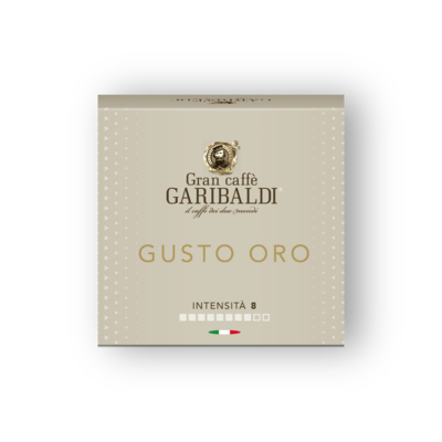 Garibaldi GUSTO ORO | Delizio® / Cremesso® еспресо x16 капсули